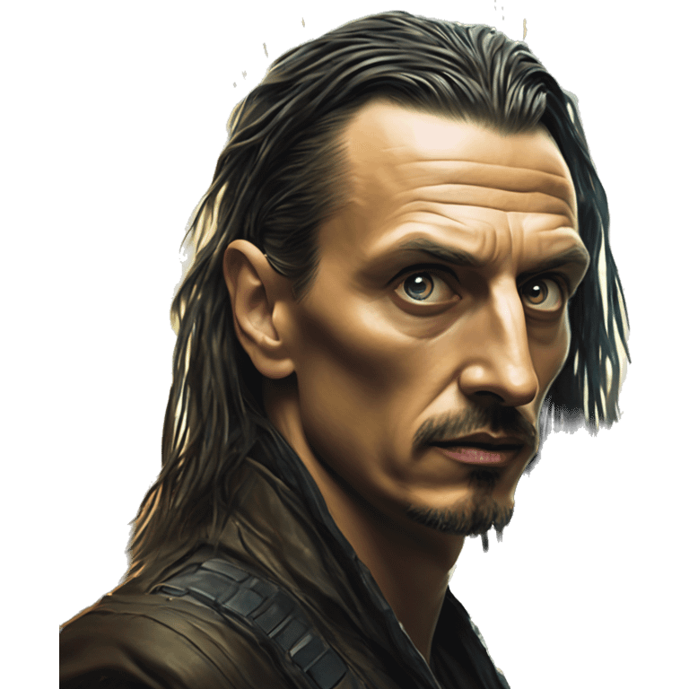 Solarpunk Zlatan in bladerunner style, oil paint, epic eyes, intricate lips, exquisite pose, beautiful, desirable, logical emoji