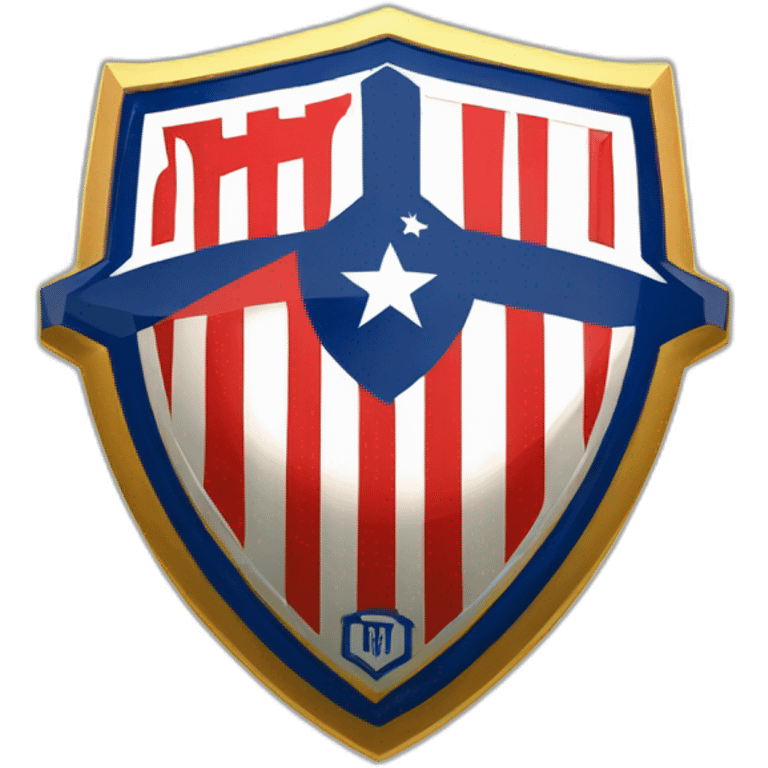 atletico de madrid escudo emoji