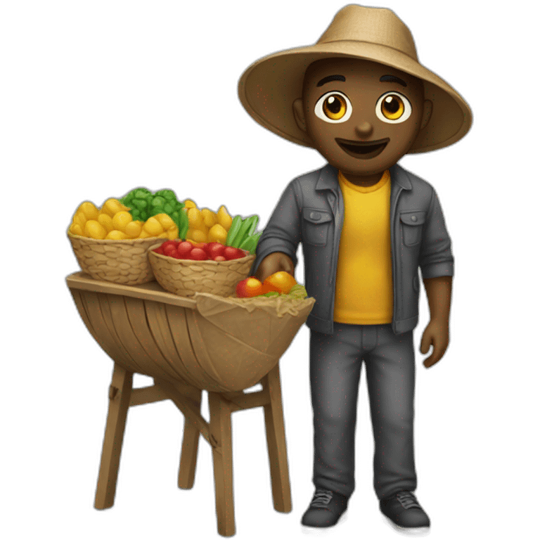 street vendor emoji