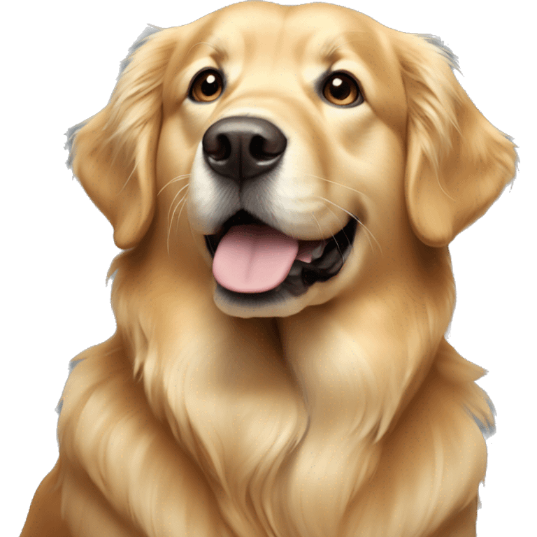 Golden retriever  emoji