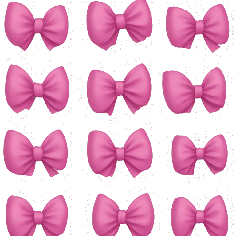 ughs with pink bows  emoji