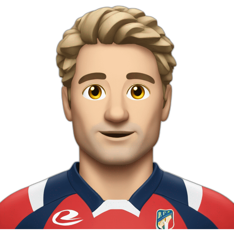 Antoine Dupont rugbyman emoji