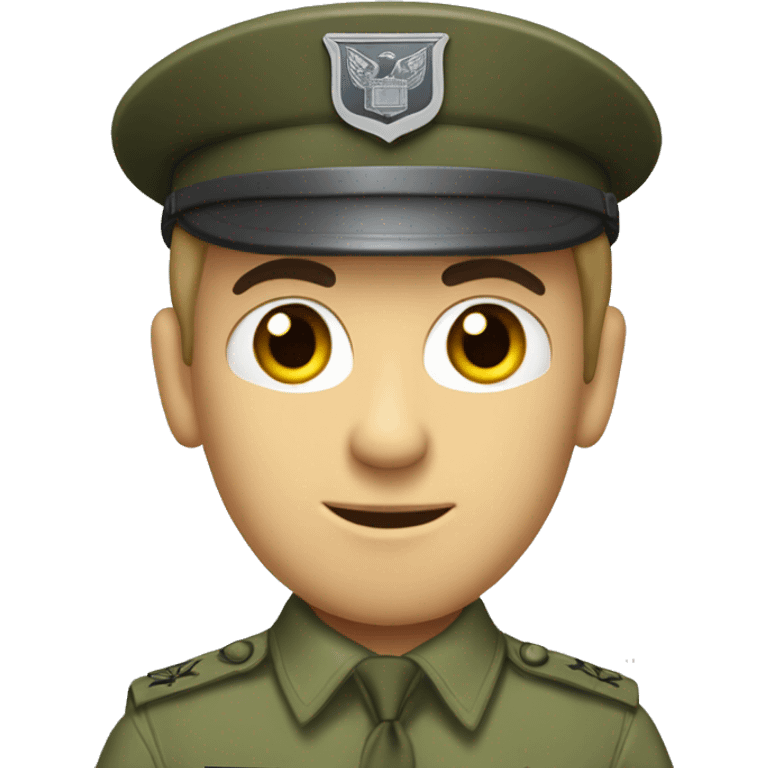 us army warrant officer old caucasion emoji