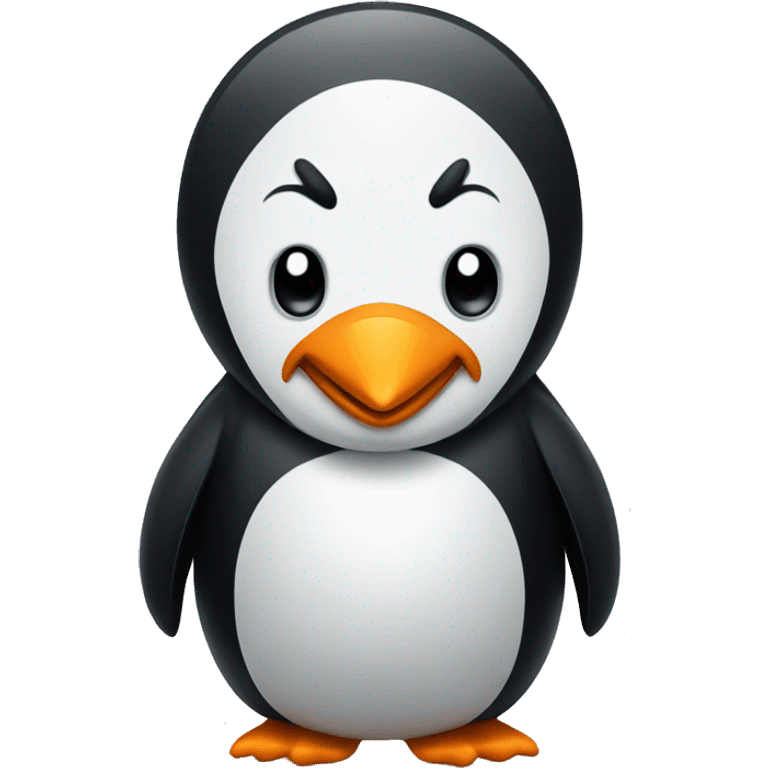 Angry penguin  emoji