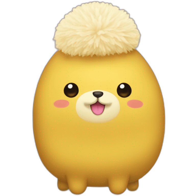 pom pom purin emoji