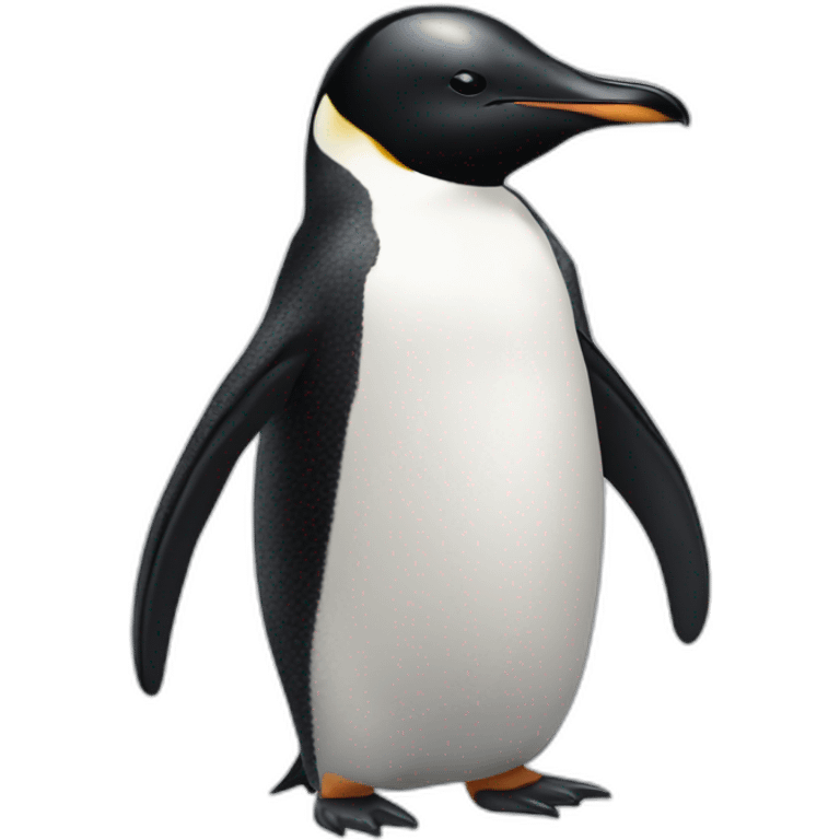 The majestic penguin emoji