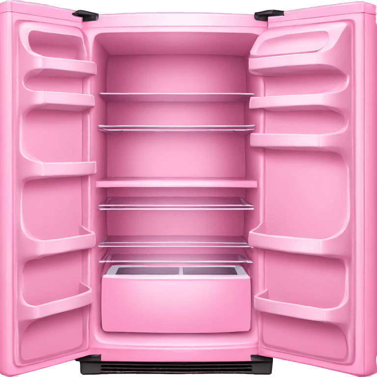 large fancy pink refrigerator emoji