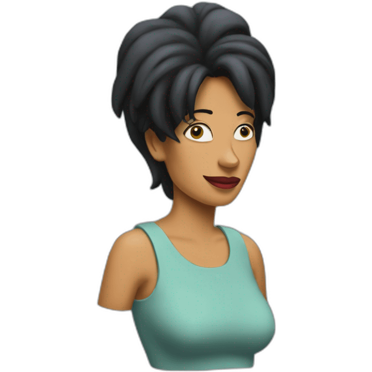 Leila futurama emoji