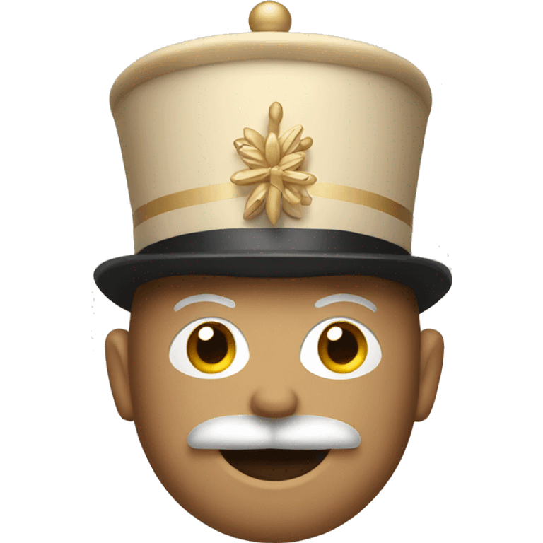 Beige nutcracker emoji