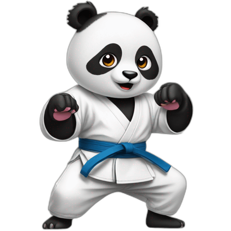 Karate panda emoji