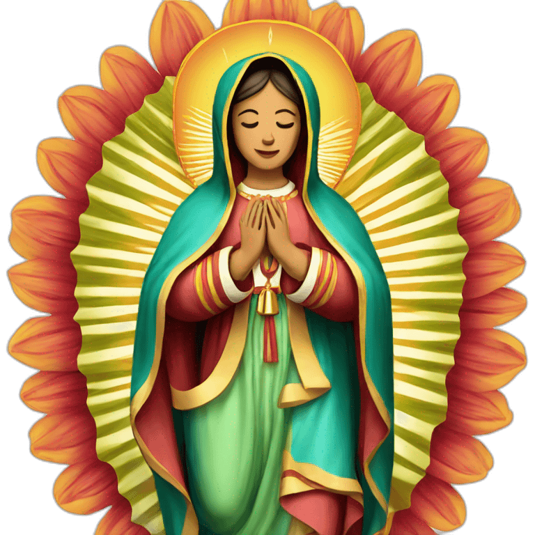 La virgen de Guadalupe emoji