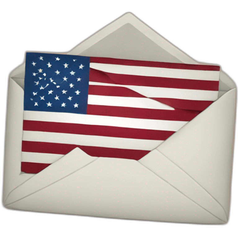 letter with us flag emoji