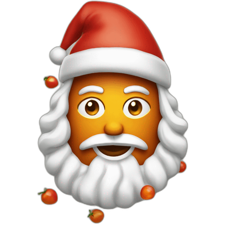 spicy food santa emoji