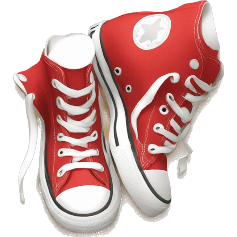 red converse emoji