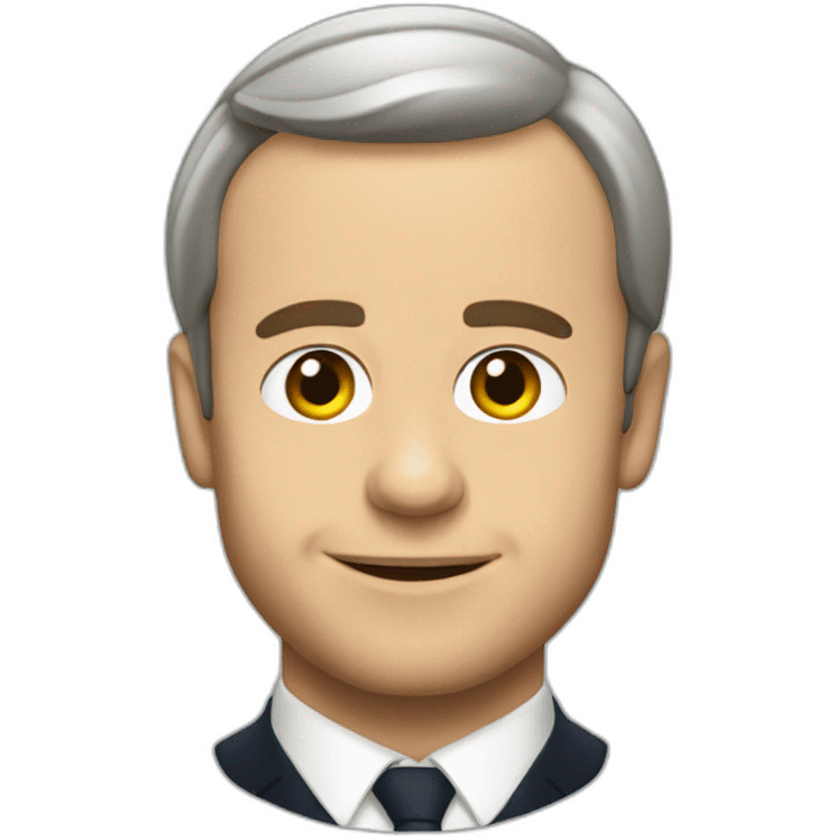 Macron alcoolique emoji