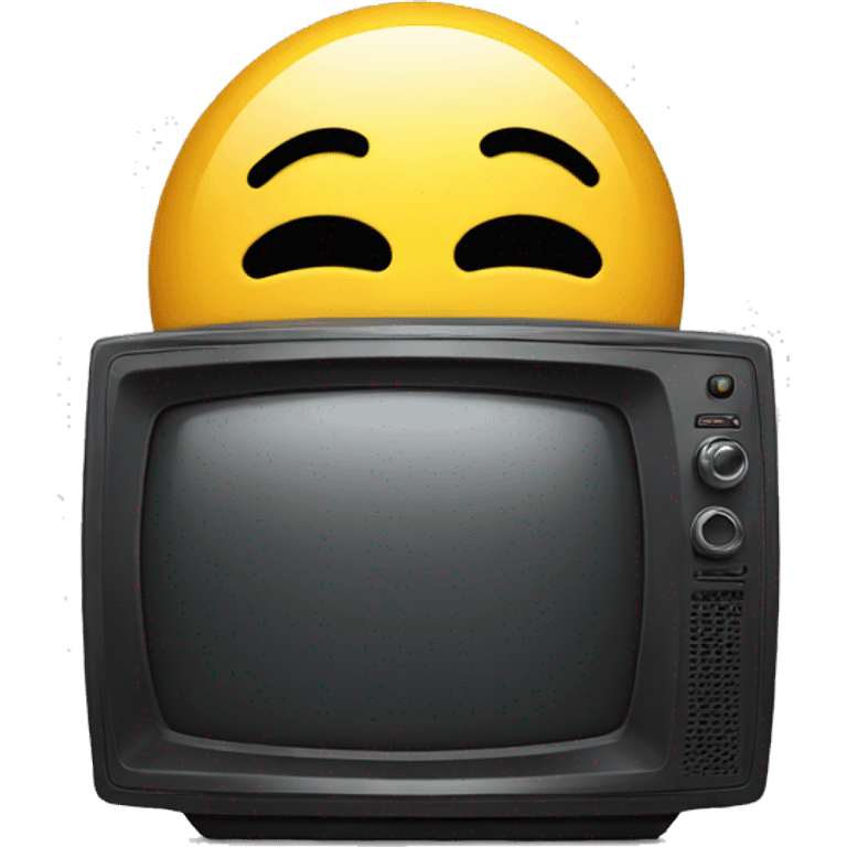 television with netflix logo emoji