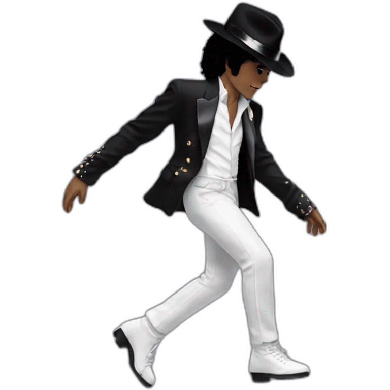 Michael Jackson moonwalk emoji