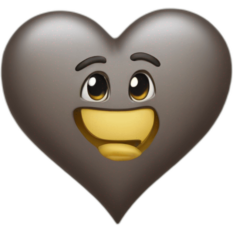 Coeur avec un l emoji