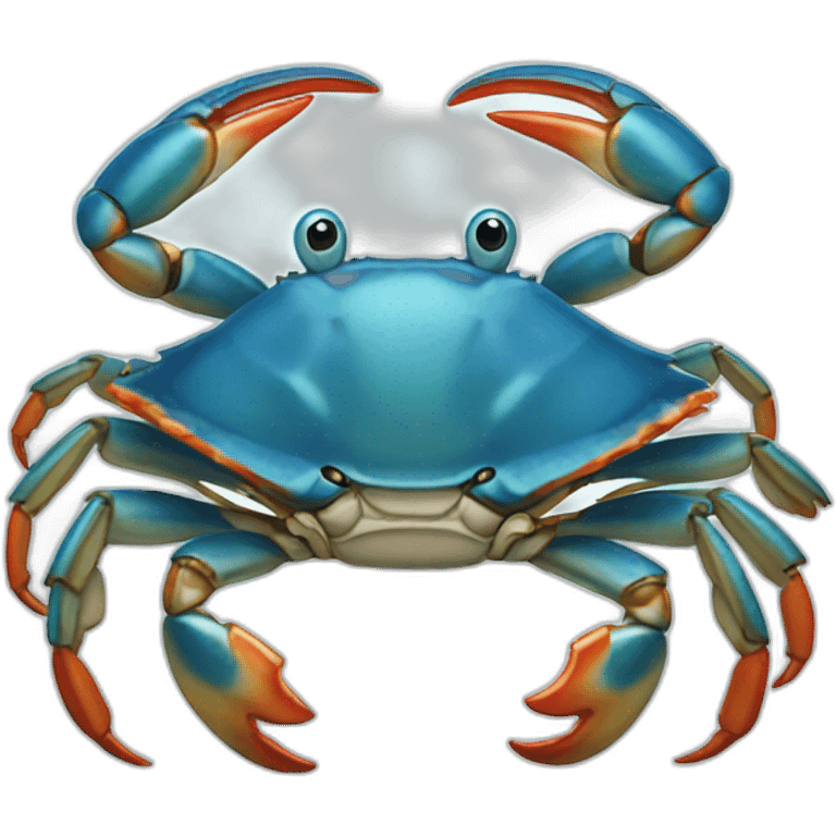 blue crab emoji