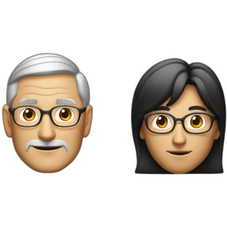 Steve jobs and tim cook emoji