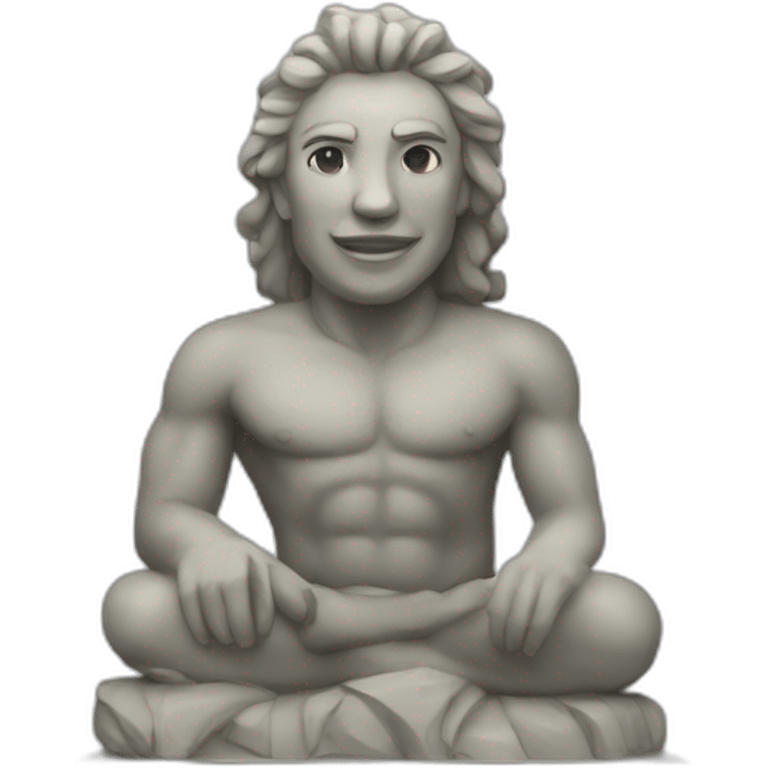 rio de janiro statue emoji