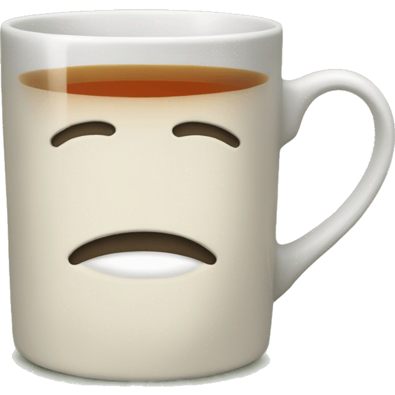 A mug of tea emoji