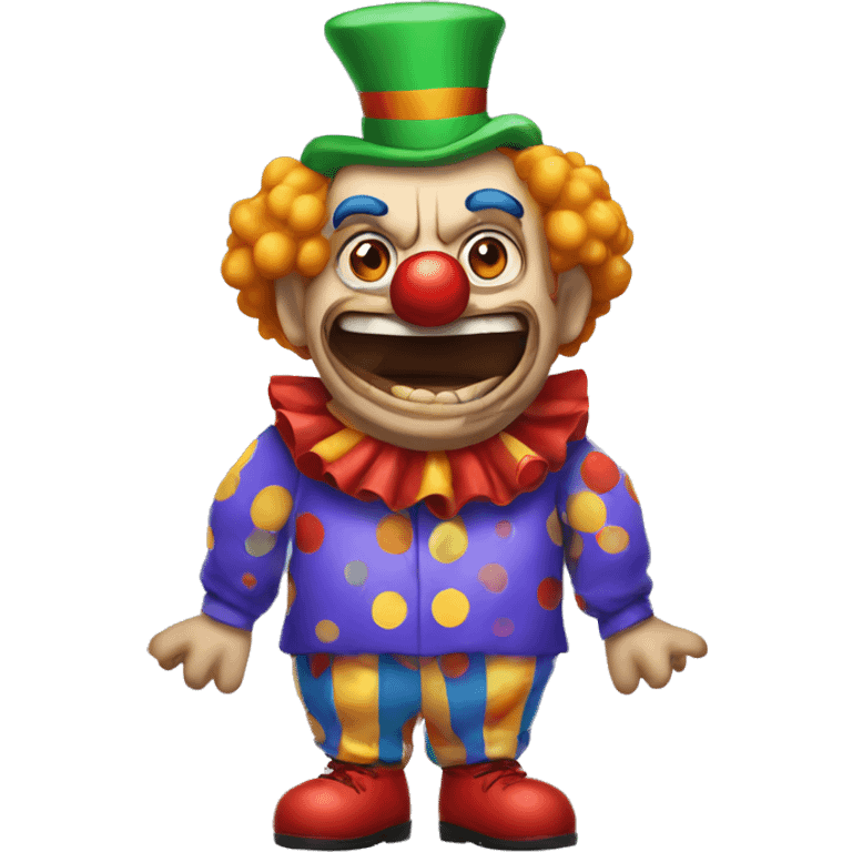 Clown mad emoji