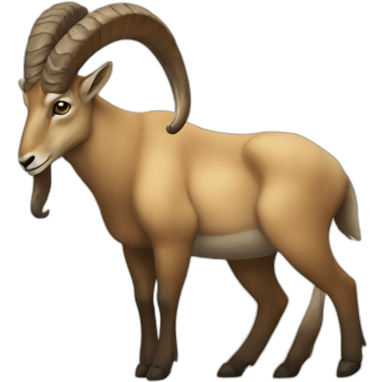 sincere ibex emoji