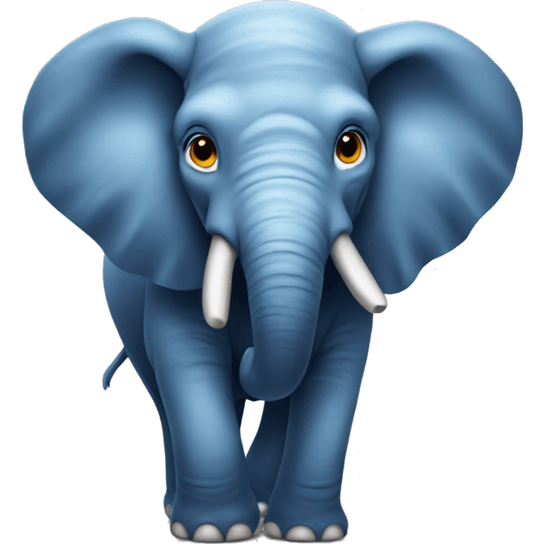 blauer Elefant  emoji