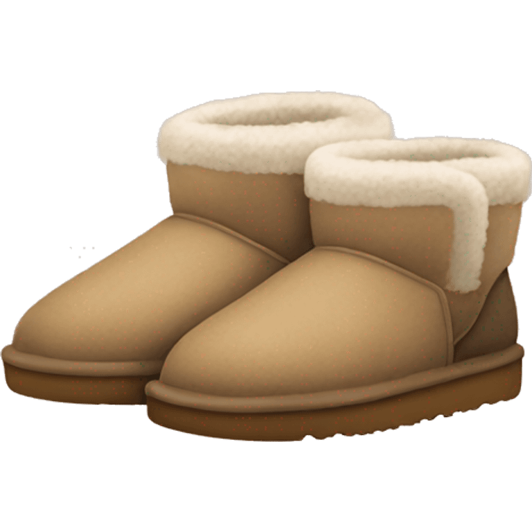 UGG slippers emoji