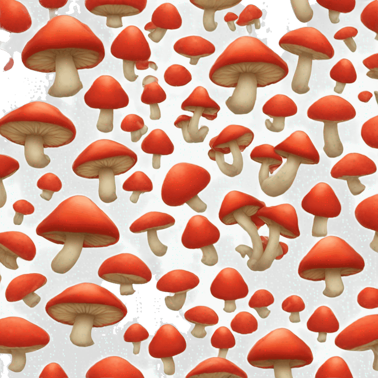 red mushroom emoji