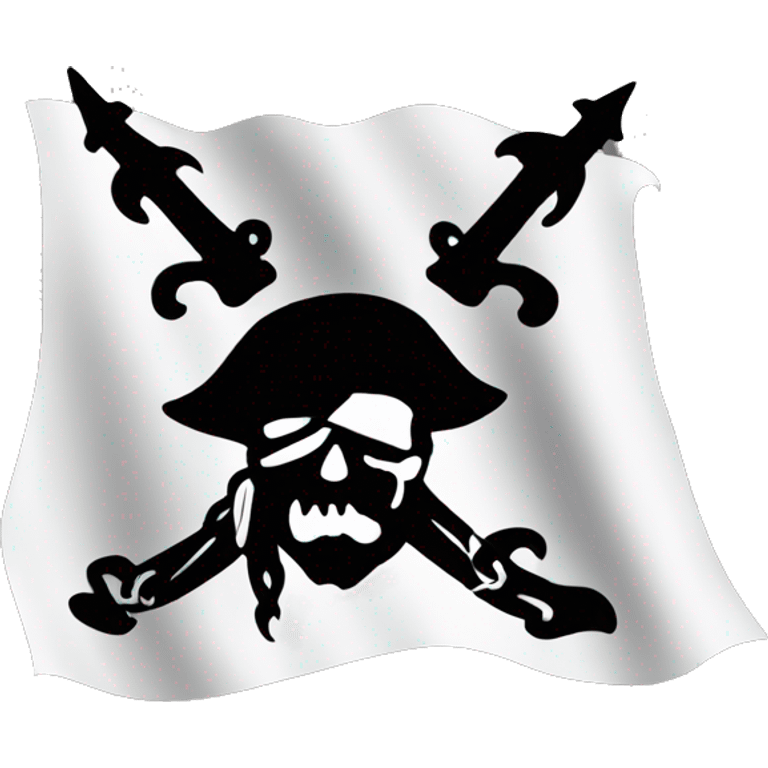 a pirate flag emoji