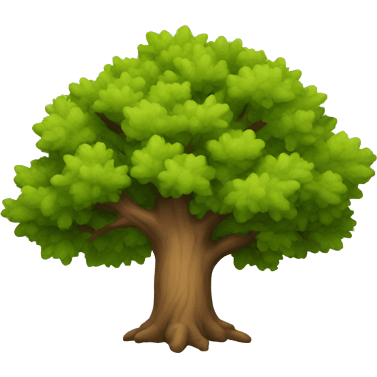 Oak tree emoji