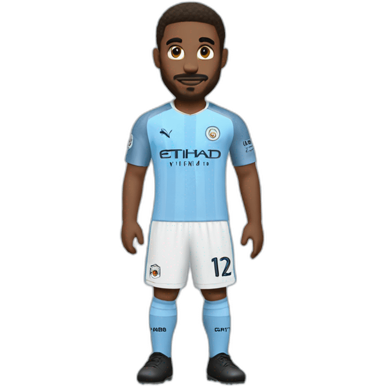 mario as manchester city jersey emoji