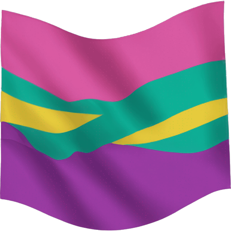 Bandeira bissexual  emoji