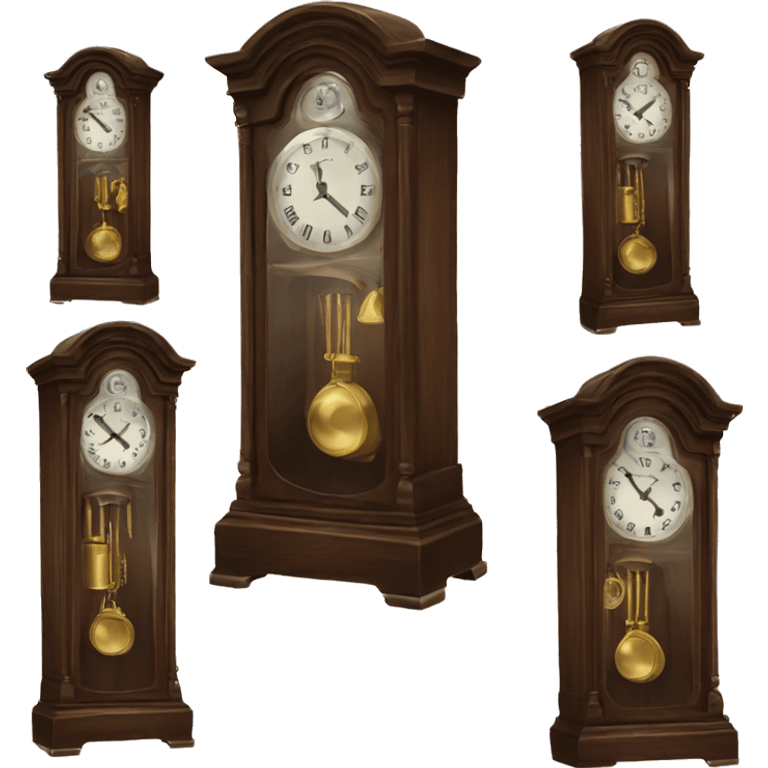 grandfather clock emoji