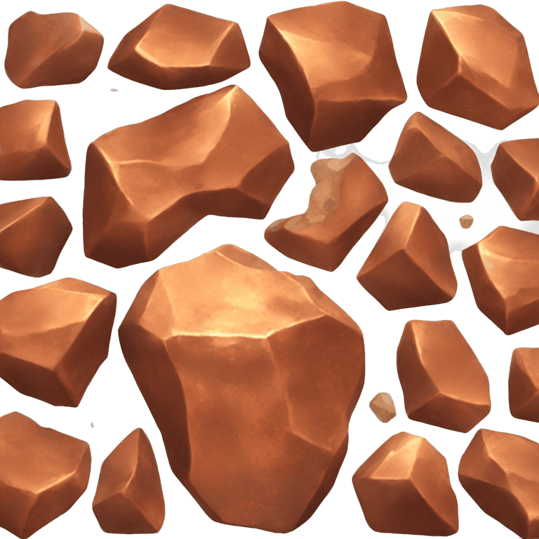 Copper ore emoji