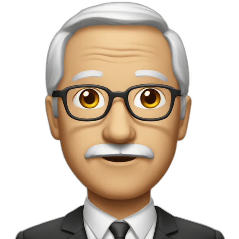 Old lawyer emoji