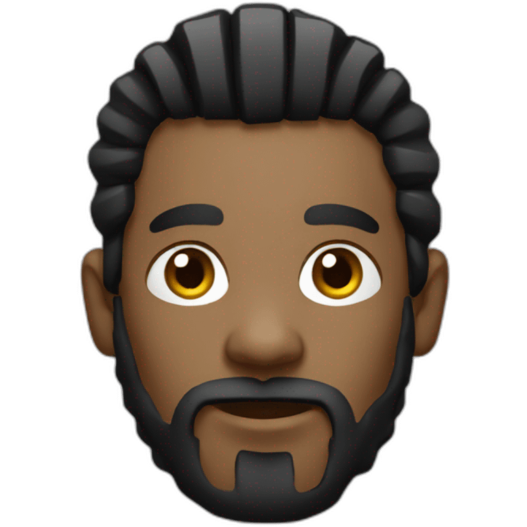 barber with black dreadlocks emoji