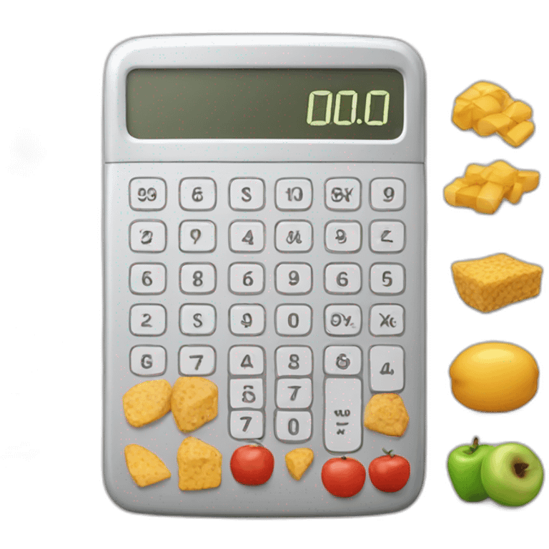 CALORIE CALCULATOR emoji