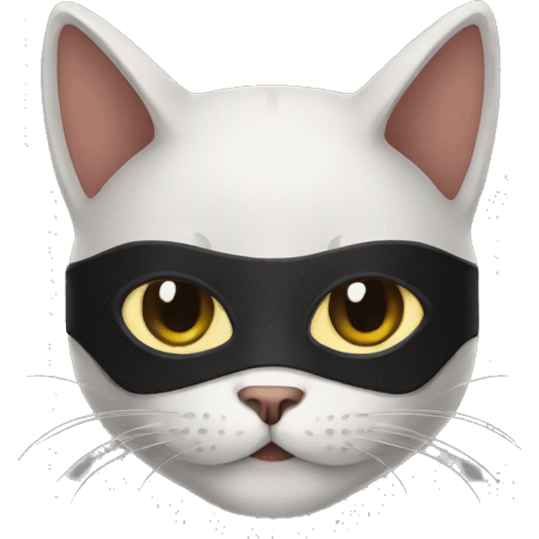 cat in ninja mask  emoji