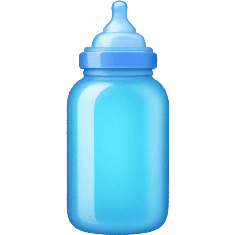 baby bottle all blue emoji