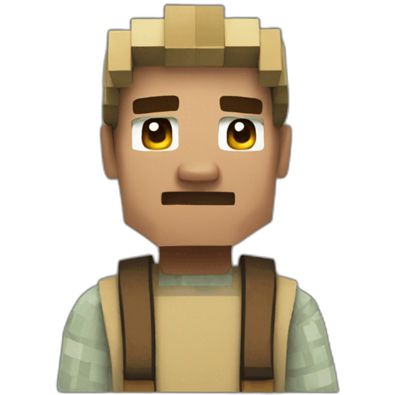 Minecraft Villager emoji