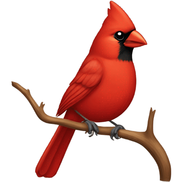 cardinal bird emoji