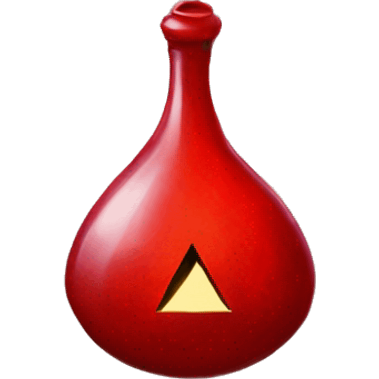 philosopher's stone red emoji