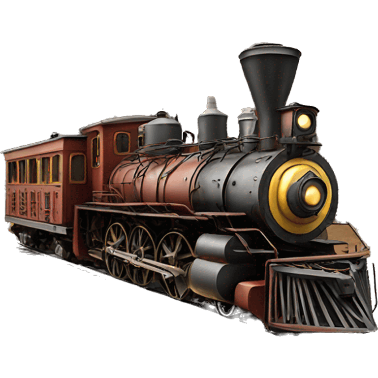 Old western train  emoji