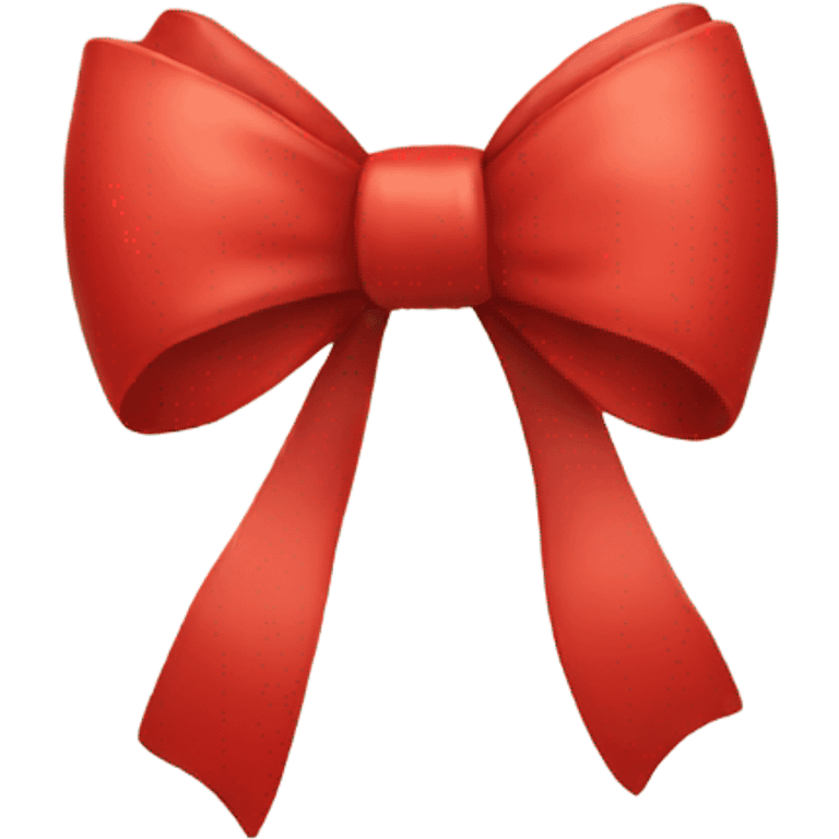 Red bow emoji