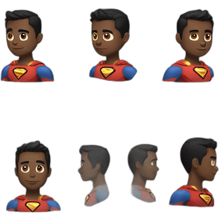 New super man emoji