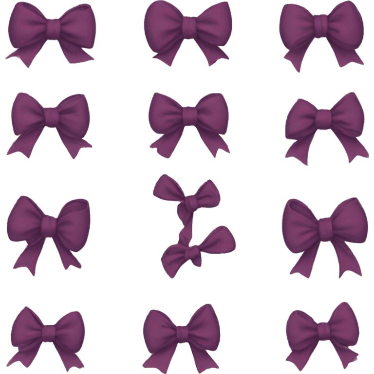 Bows emoji