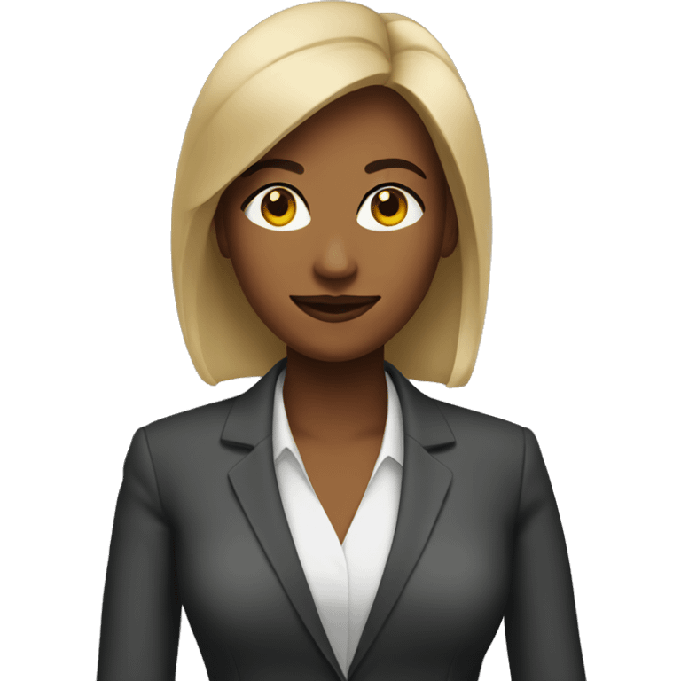 Business woman  emoji